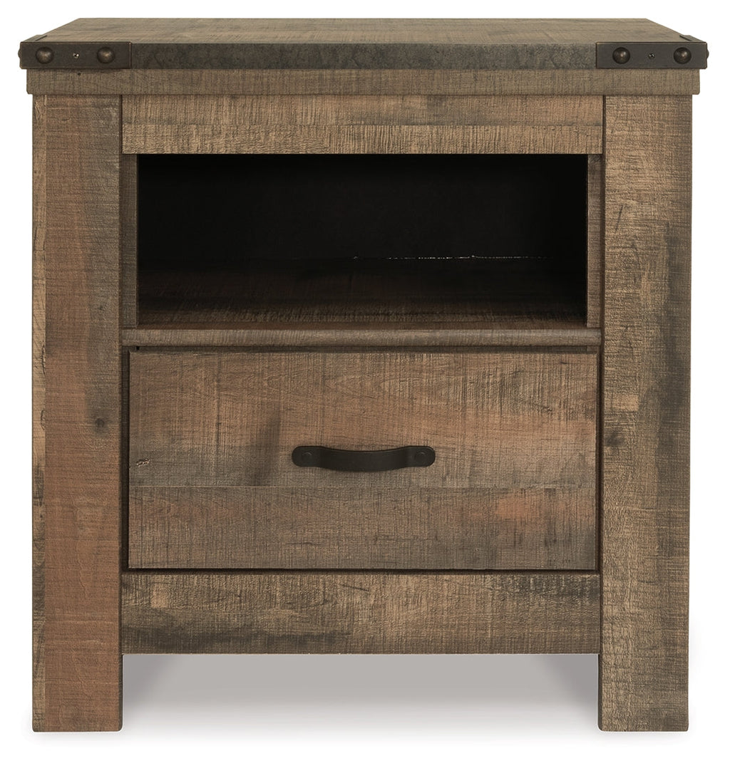 Trinell King/California King Panel Headboard, Dresser, Mirror and Nightstand, Brown