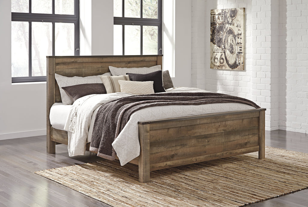 Trinell Brown King/California King Panel Headboard