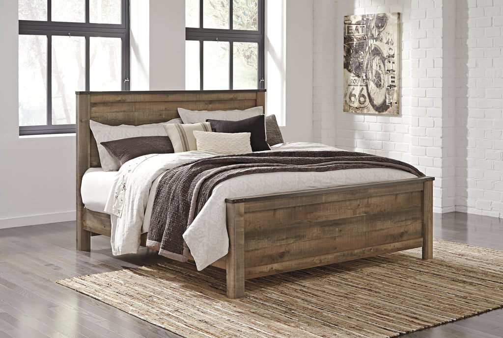 Trinell King Panel Bedroom Set, Brown