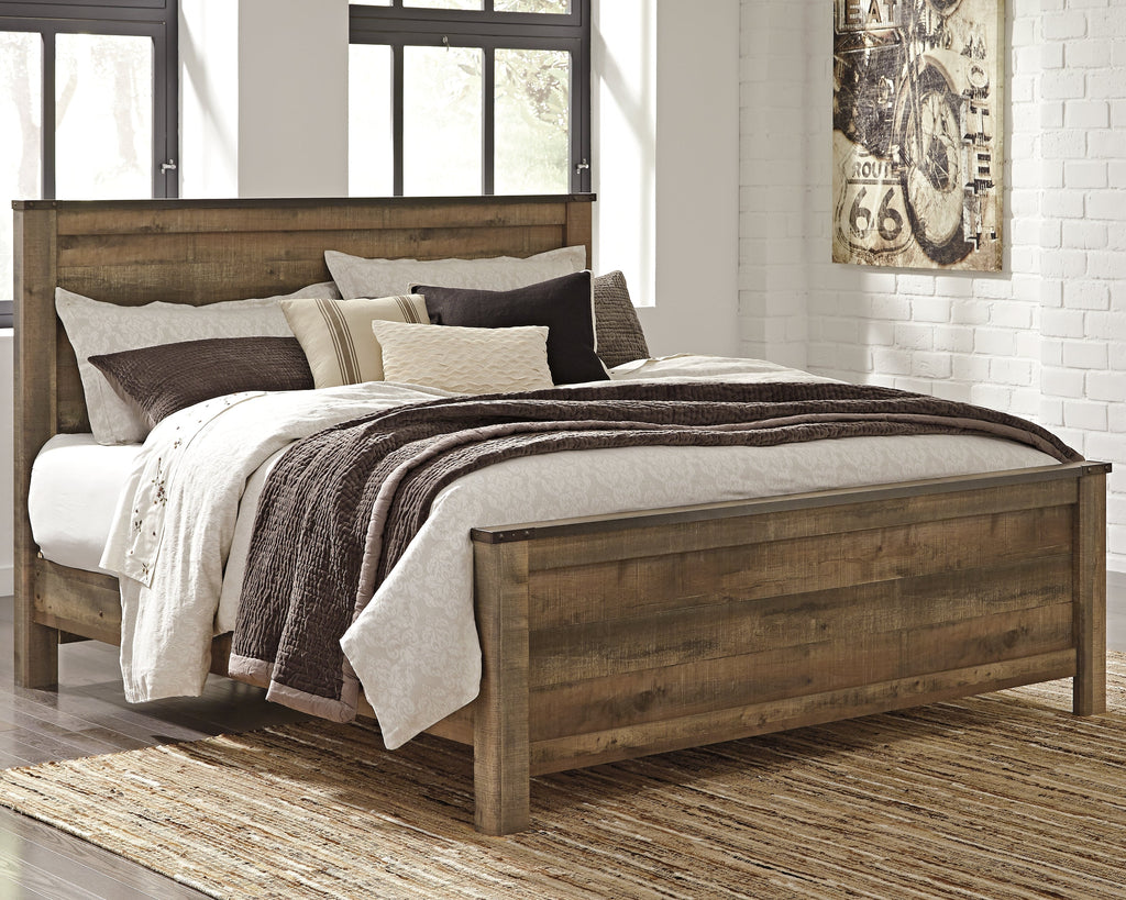 Trinell King Panel Bedroom Set, Brown
