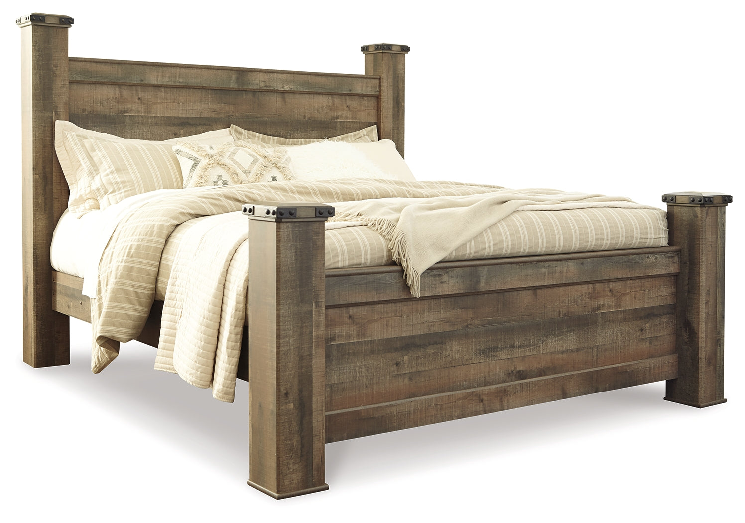 Trinell King Poster Bedroom Set, Brown