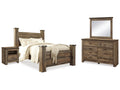 Trinell Queen Poster Bedroom Set, Brown
