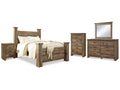 Trinell Nova Queen Poster Bedroom Set