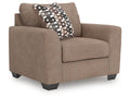 Triston-Peaks Suede Chair and a Half