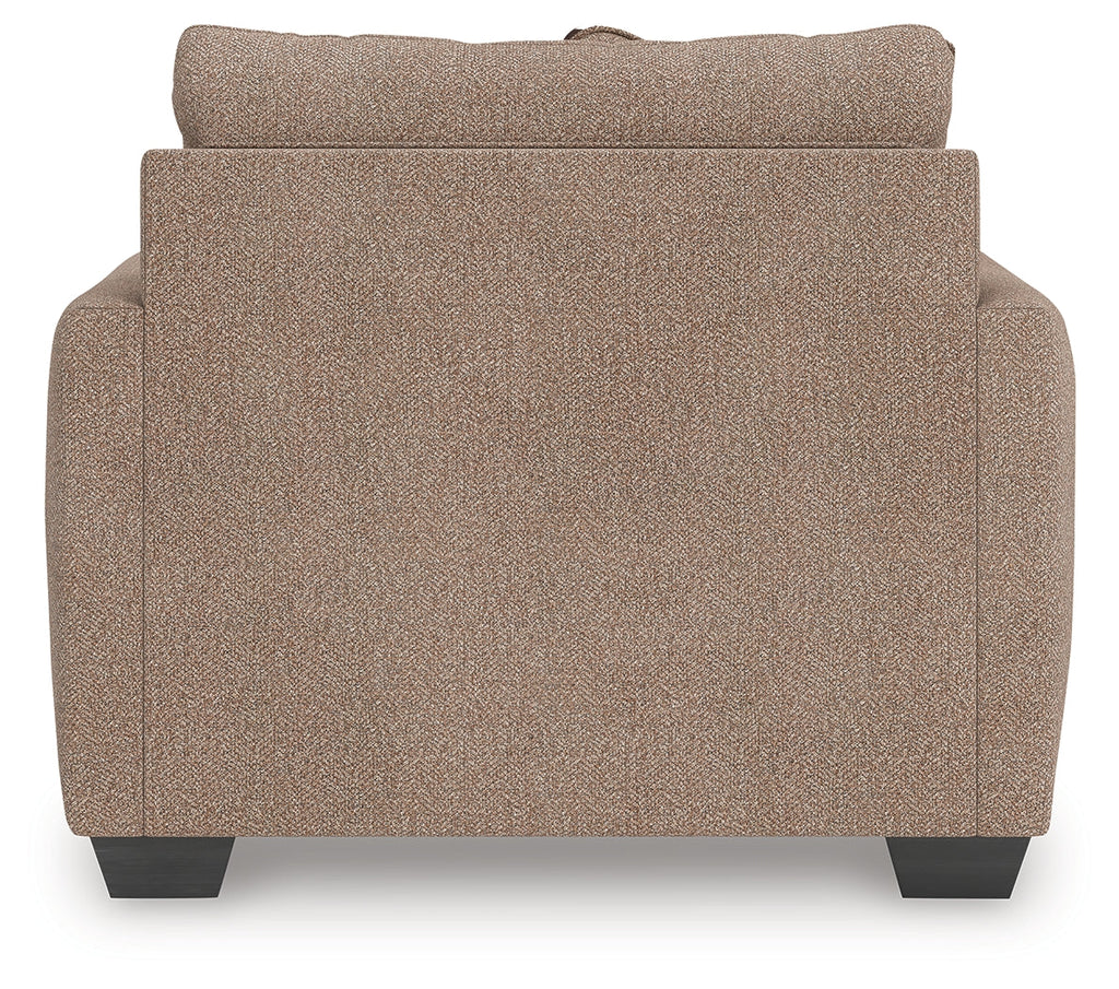 Triston-Peaks Suede Chair and a Half