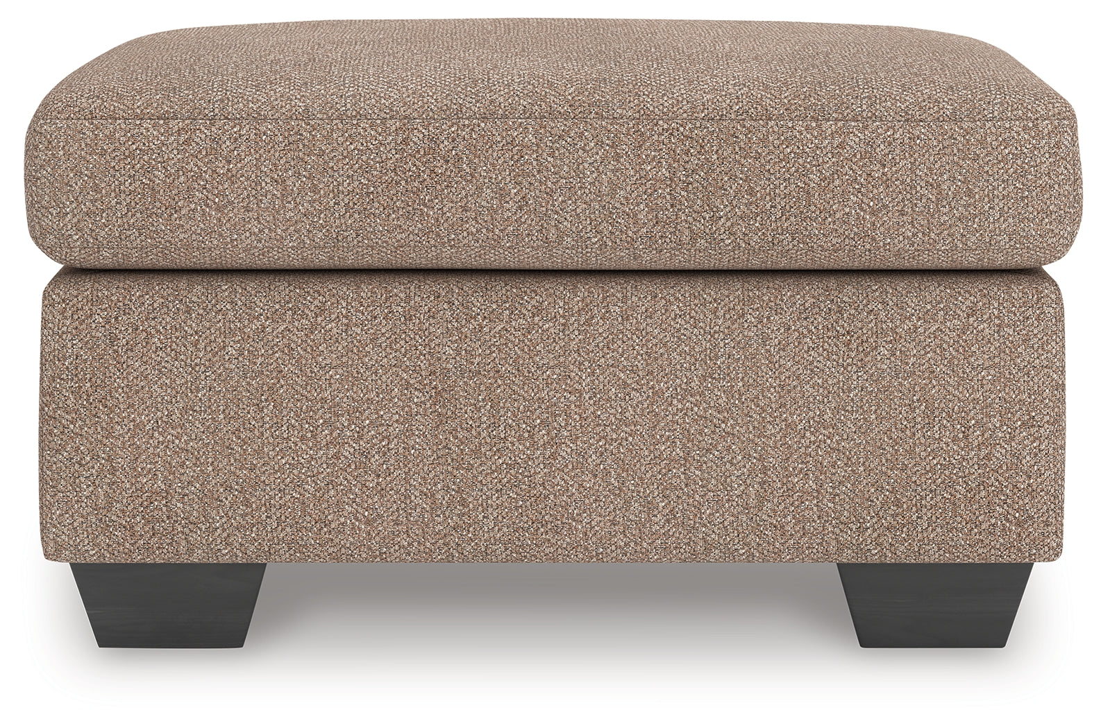 Triston-Peaks Suede Ottoman