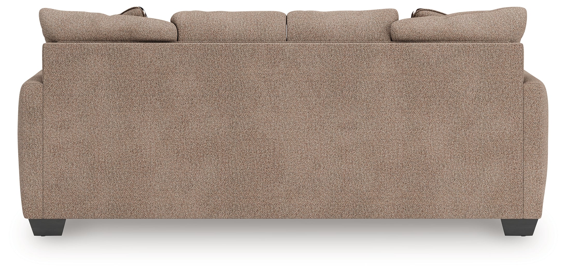 Triston-Peaks Suede Sofa