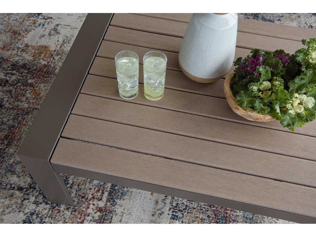 Tropicava Taupe Outdoor Coffee Table