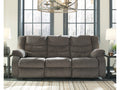 Tulen Gray Manual Reclining Sofa