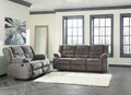 Tulen Gray Reclining Sofa and Loveseat