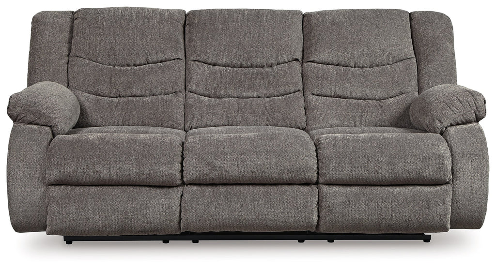 Tulen Gray Reclining Sofa and Loveseat