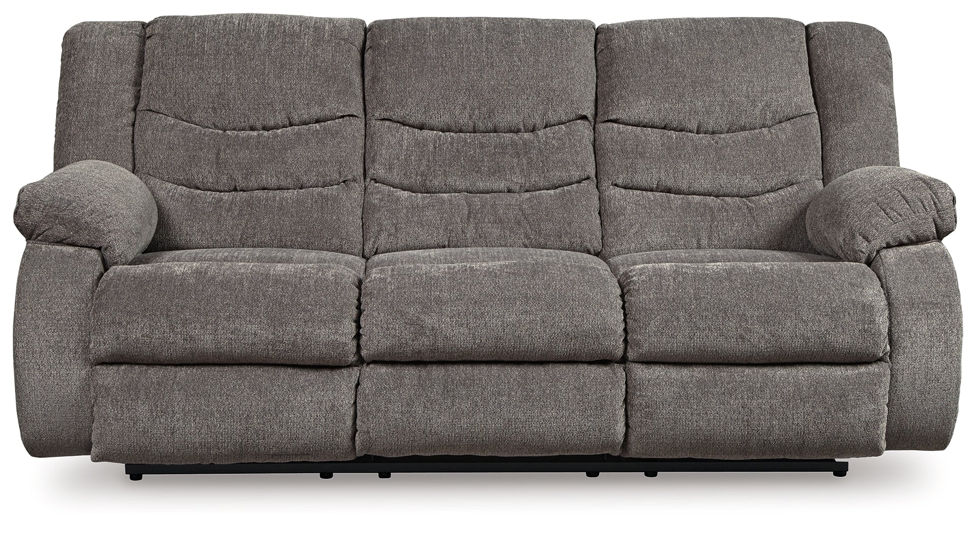 Tulen Gray Reclining Sofa and Loveseat