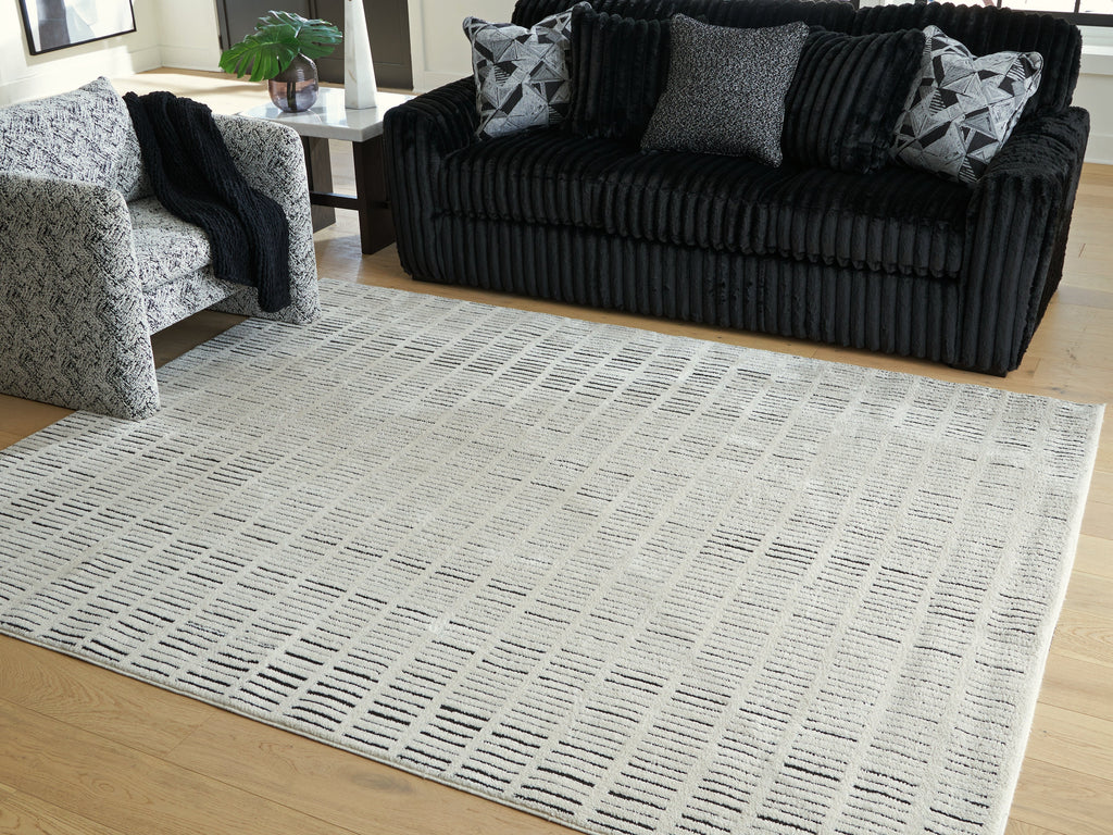 Turinwith Ivory/Black Large Rug