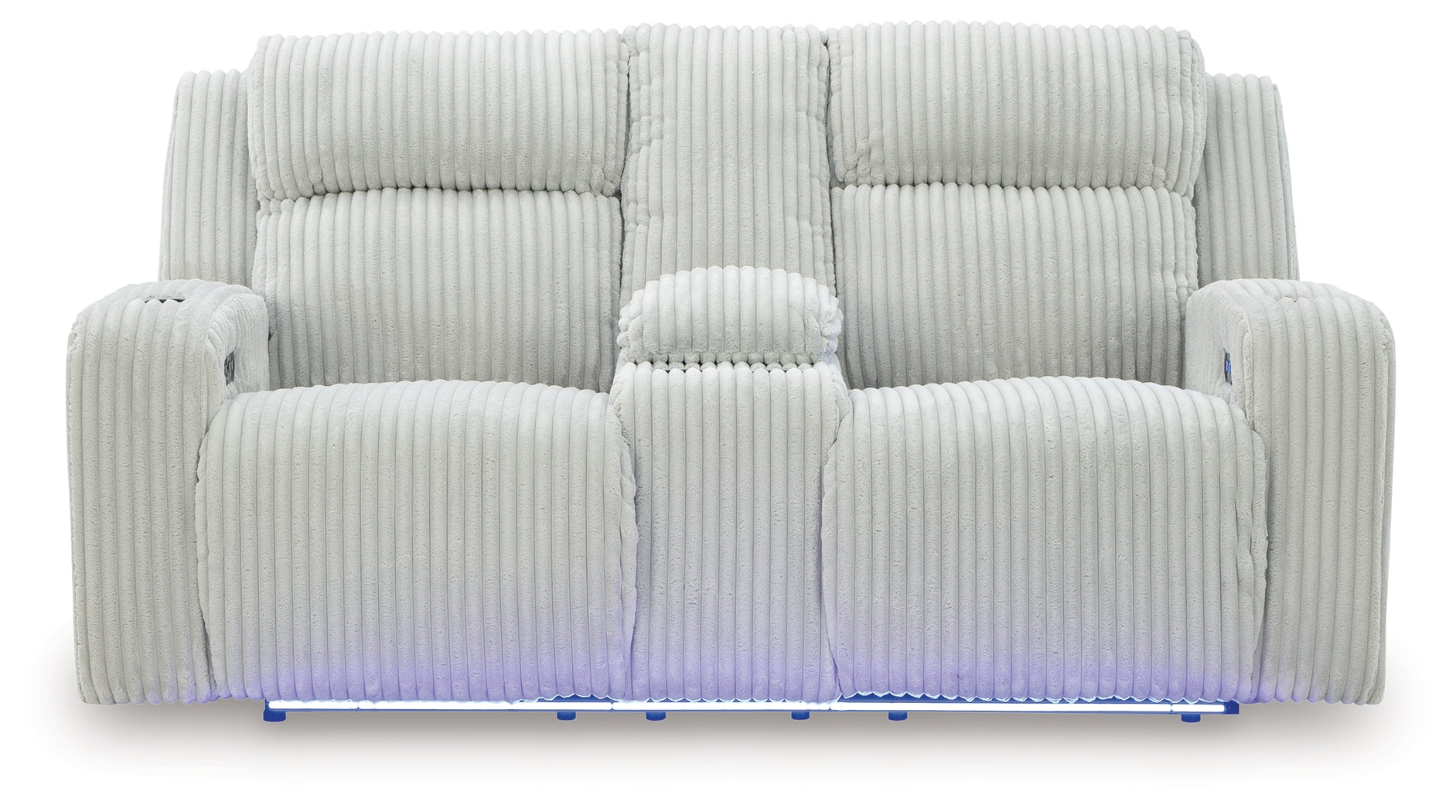 TwinBrooke Alloy Dual Power Reclining Loveseat with Console