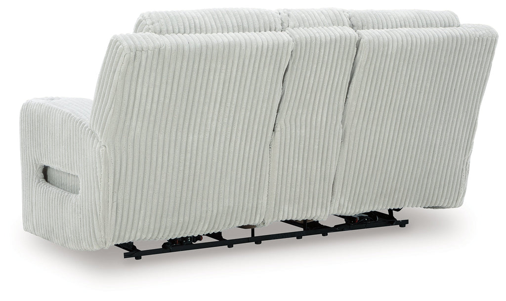 TwinBrooke Alloy Dual Power Reclining Loveseat with Console