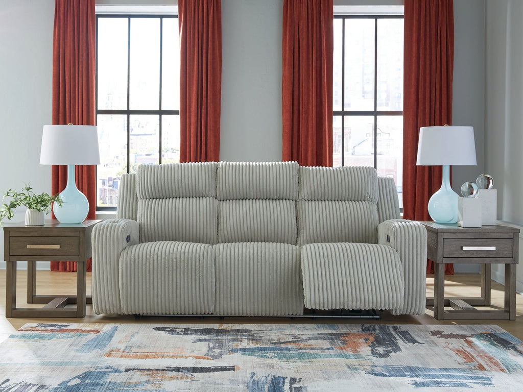 TwinBrooke Alloy Dual Power Reclining Sofa