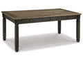 Tyler Creek Black/Gray Dining Table