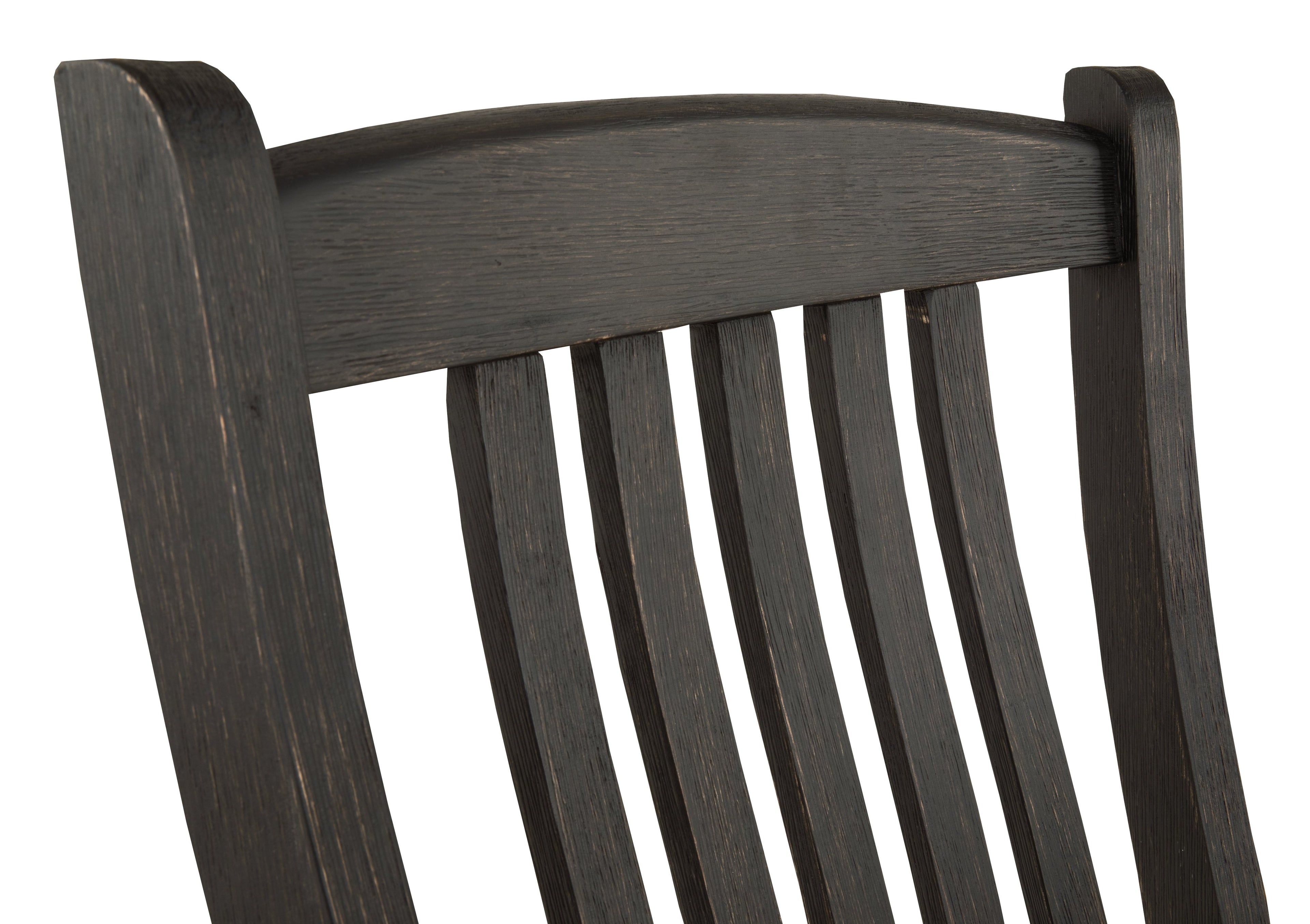 Tyler Creek Black/Gray Dining Table with 6 Chairs with Server