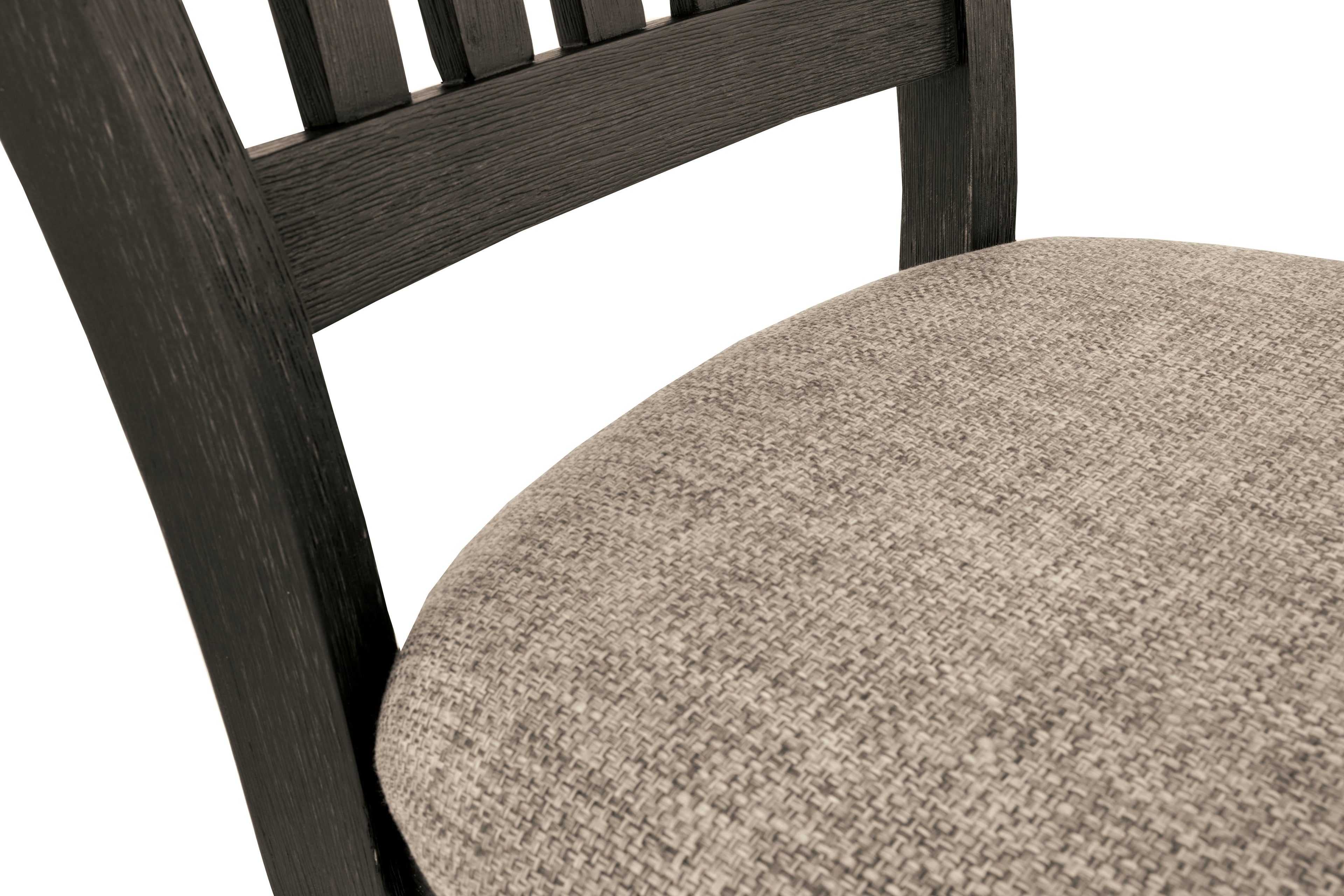 Tyler Creek Black/Gray Dining Table with 6 Chairs with Server