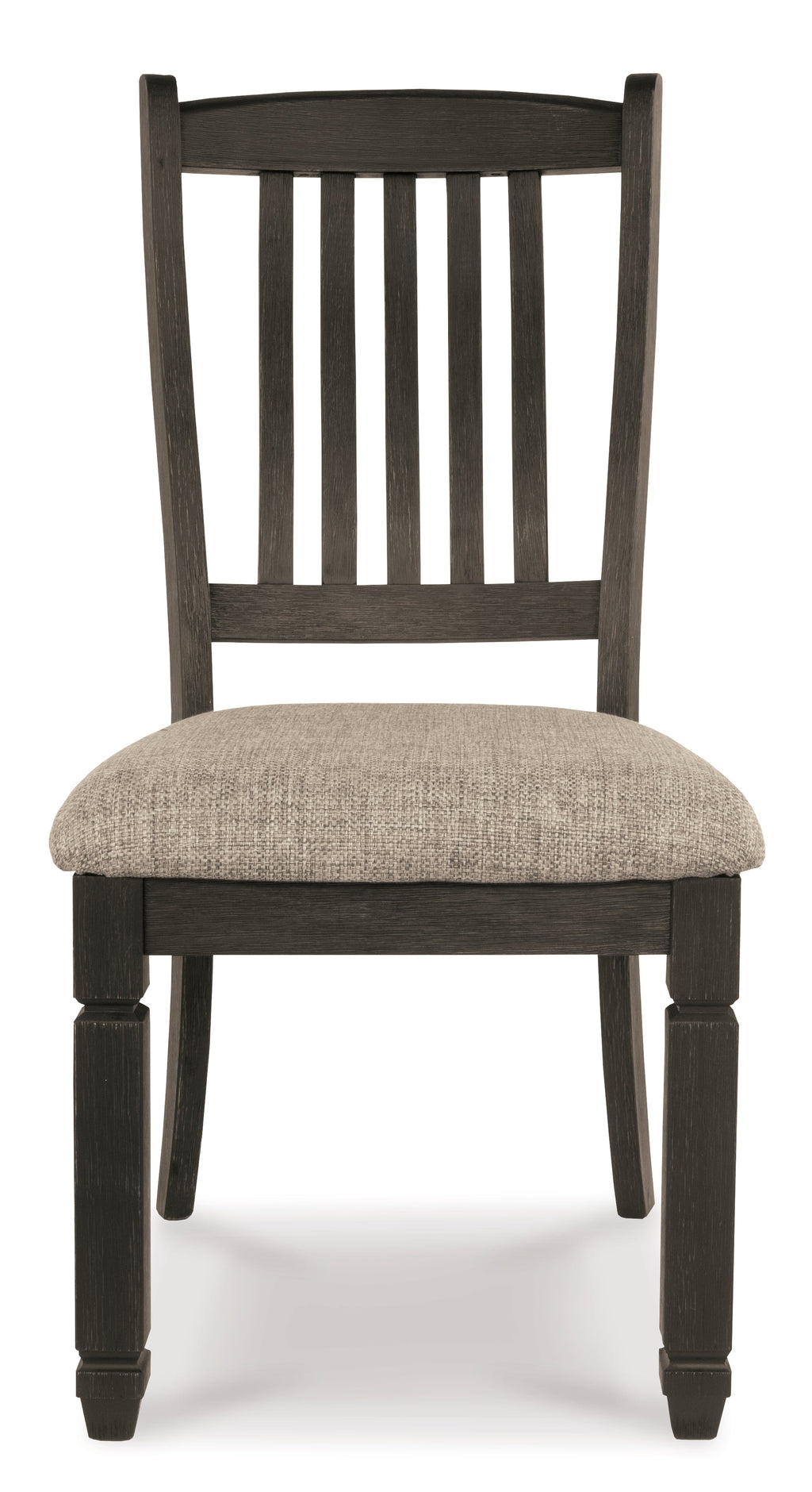Tyler Creek Black/Gray Dining Table with 6 Chairs with Server