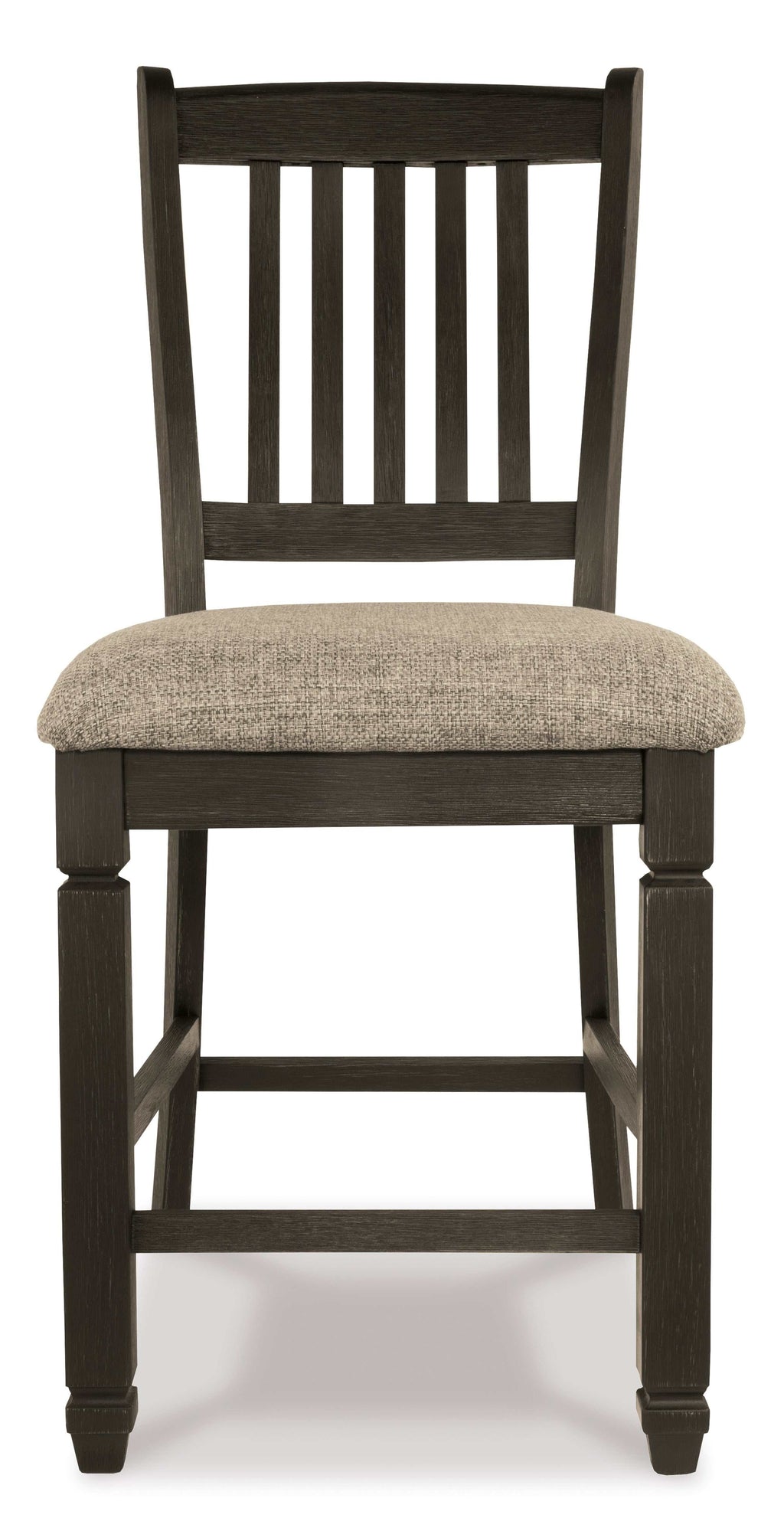 Tyler Creek Black/Grayish Brown Counter Height Bar Chair (Set of 2)