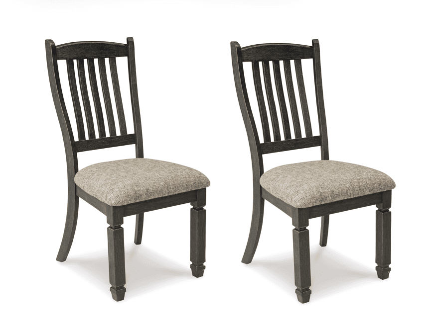 Tyler Creek Black/Grayish Brown Dining Side Chair (Set of 2)