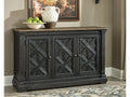 Tyler Creek Color: Black/Gray Dining Server