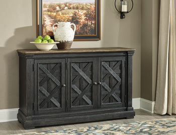 Tyler Creek Color: Black/Gray Dining Server