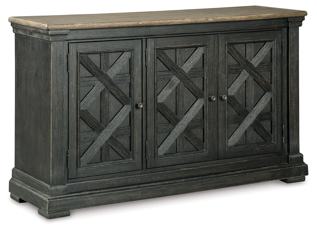 Tyler Creek Color: Black/Gray Dining Server
