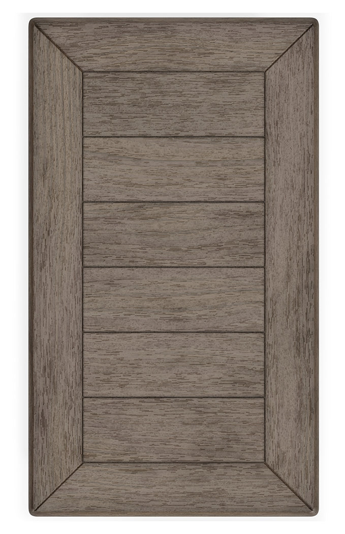 Tyler Creek Grayish Brown/Black Chairside End Table