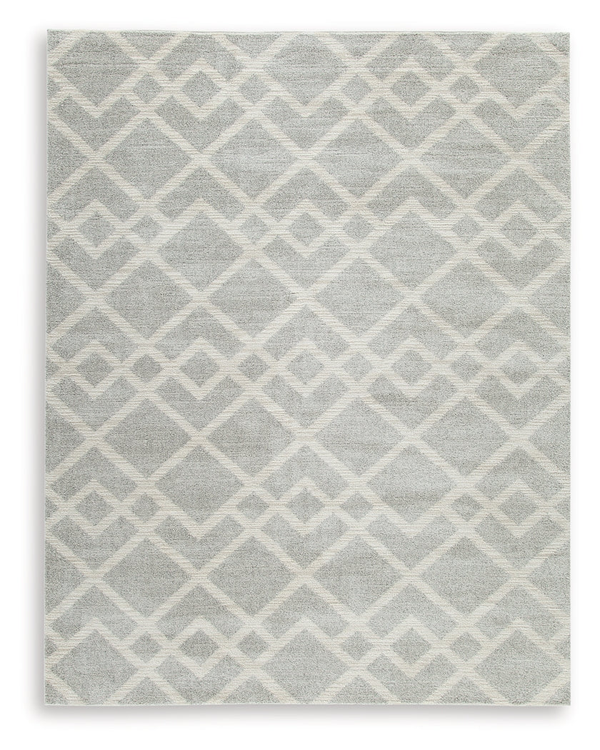 Unawick Gray/Ivory Large Rug