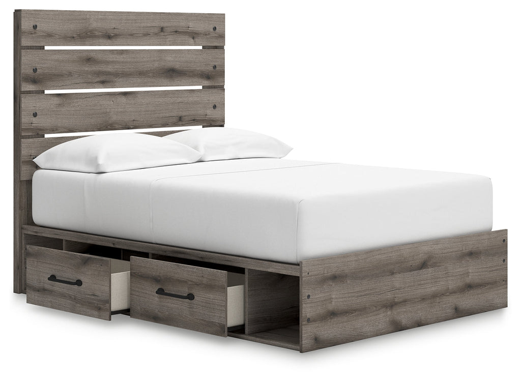 Urbanoore Brown Full Panel Storage Youth Bed