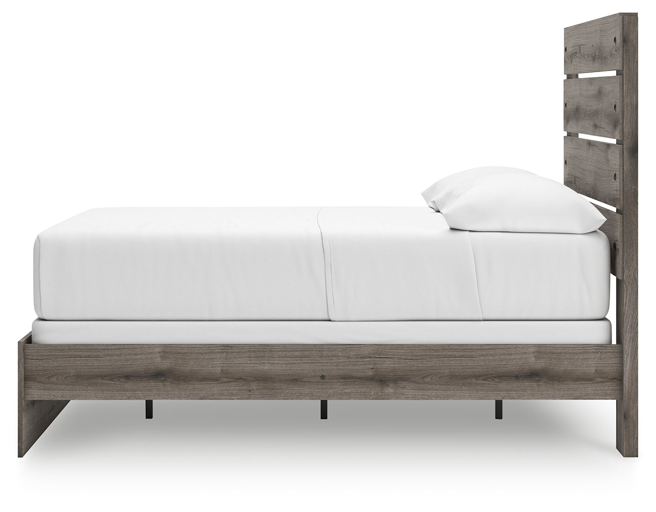 Urbanoore Brown Gray Full Panel Youth Bed