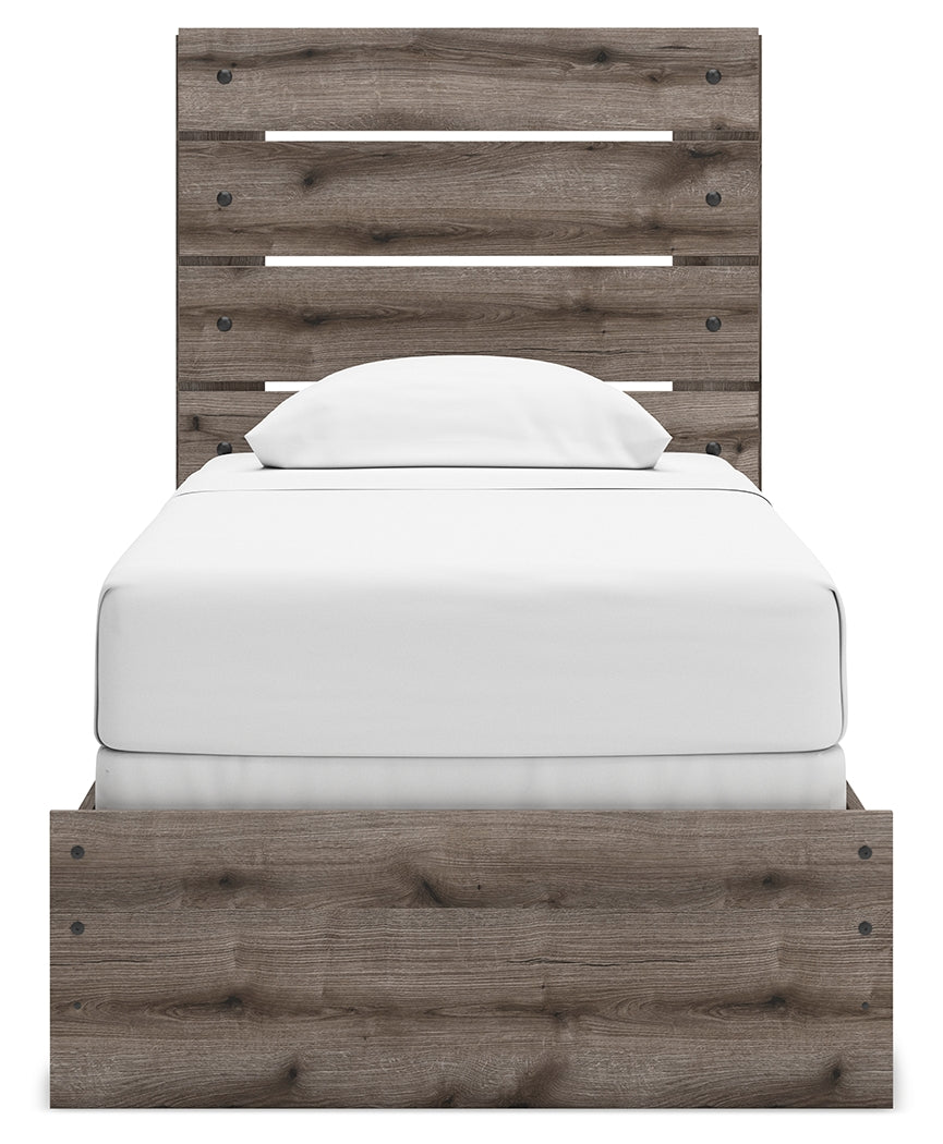Urbanoore Brown Twin Panel Youth Bed