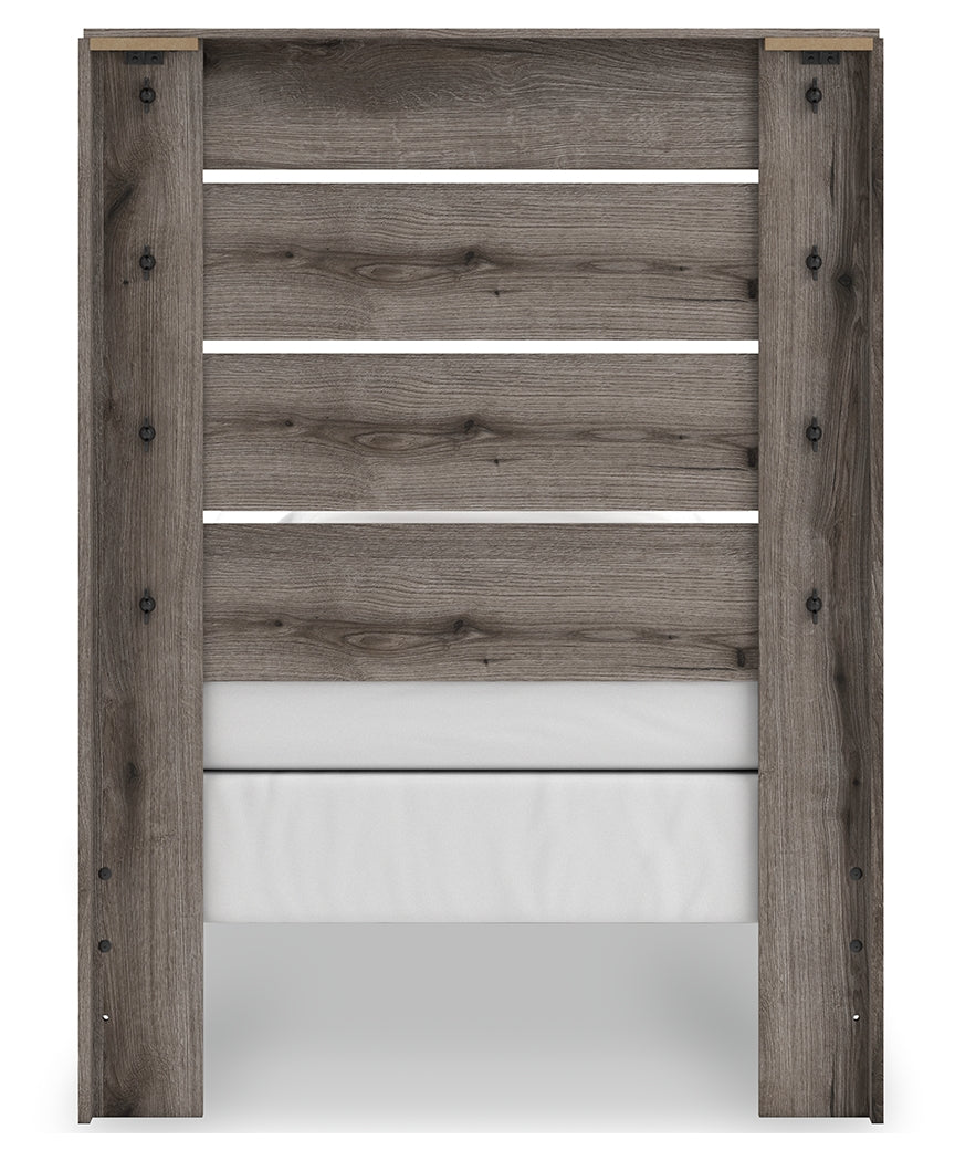 Urbanoore Brown Twin Panel Youth Bed