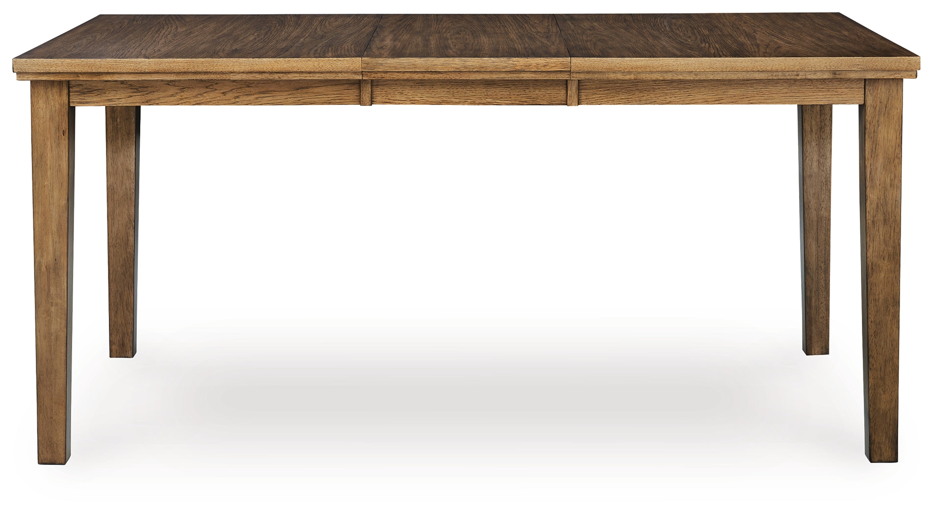 Urbinforte Light Counter Height Extension Dining Table and 8 Barstools, Brown