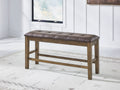Urbinforte Light Brown DBL Counter UPH Bench (1/CN)