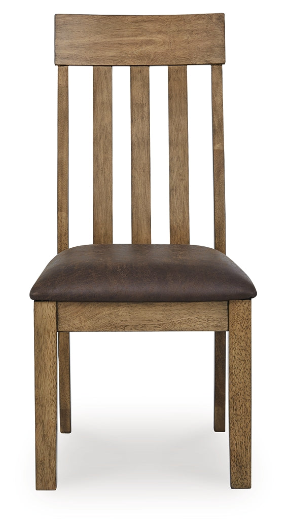Urbinforte Light Brown Extension Dining Table, 4 Chairs and Bench