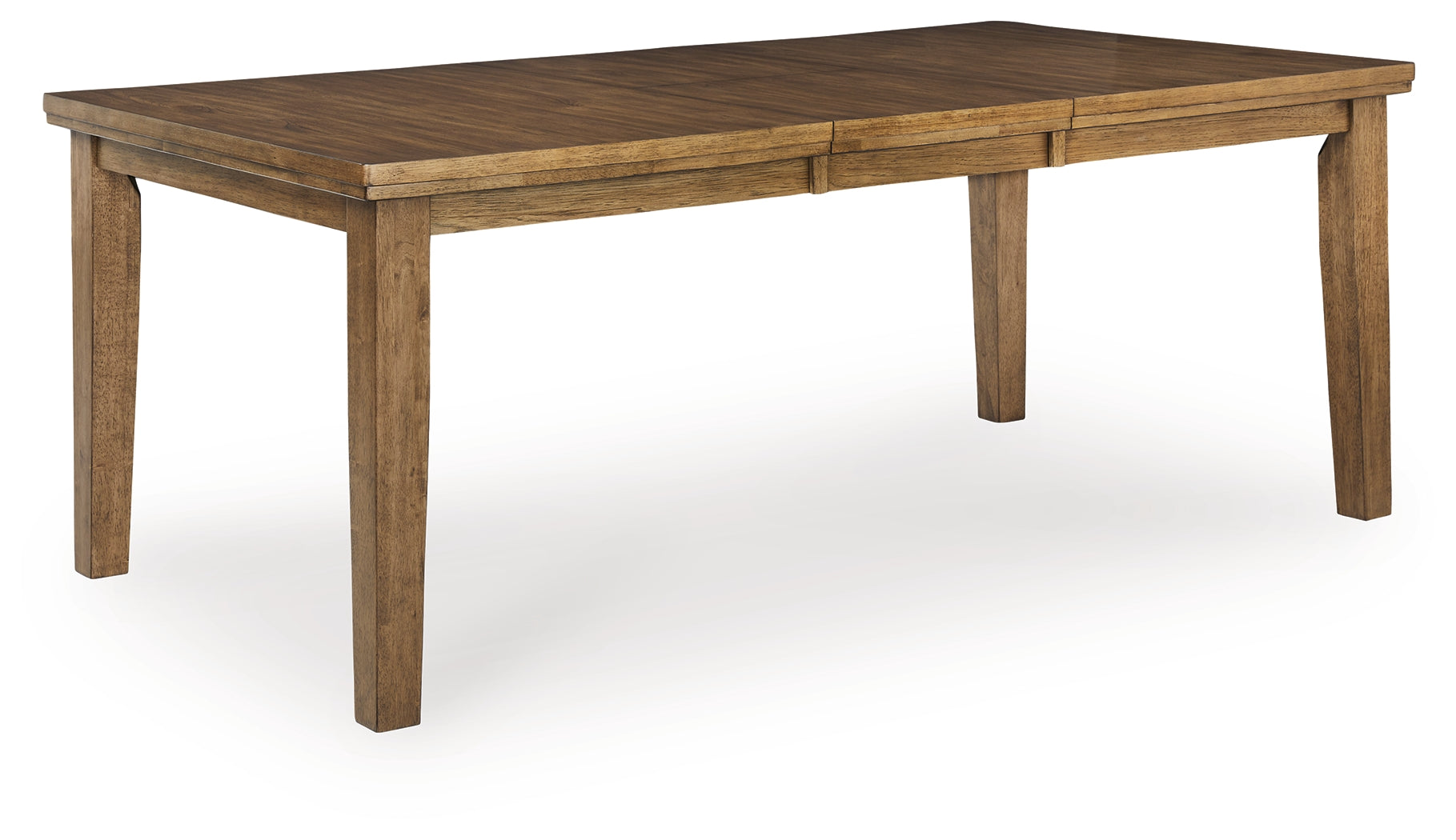 Urbinforte Light Brown Extension Dining Table, 4 Chairs and Bench