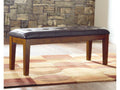 Ralene Medium Brown Dining Bench