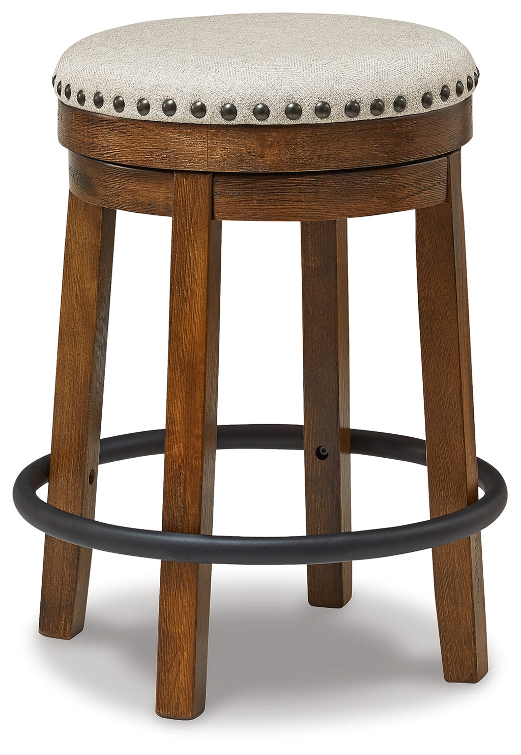 Valebeck Beige/Brown Counter Height Stool
