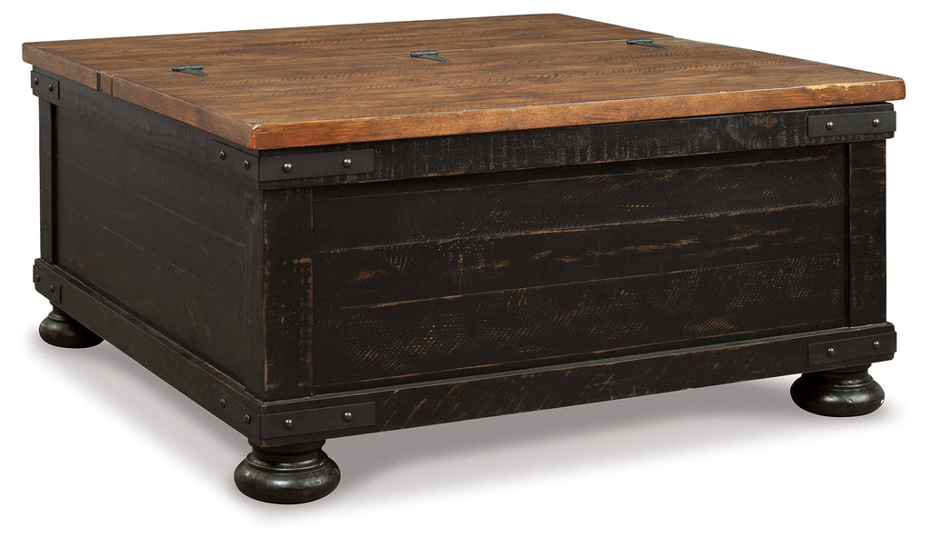 Valebeck Black/Brown Coffee Table and End Table