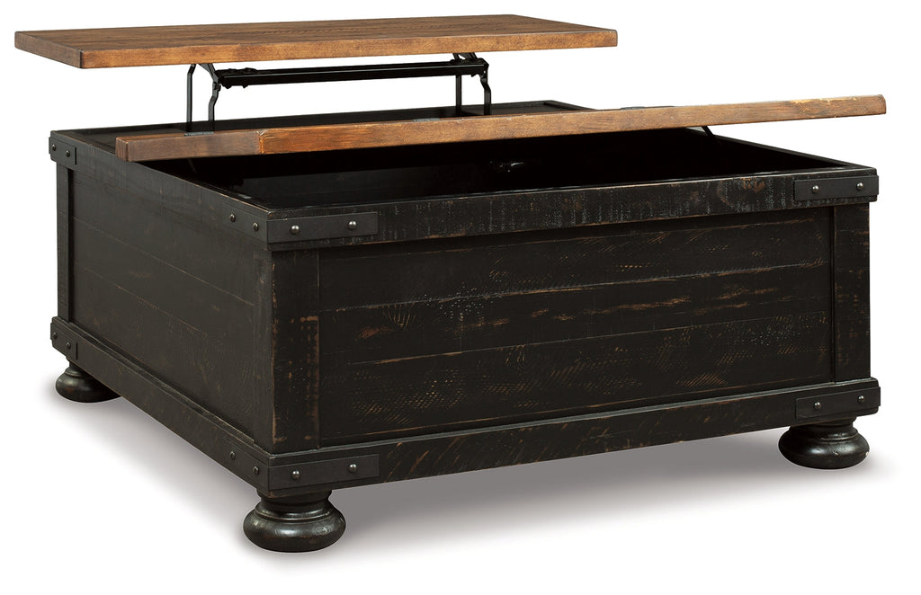 Valebeck Black/Brown Coffee Table and End Table