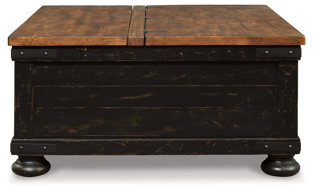 Valebeck Black/Brown Coffee Table and End Table