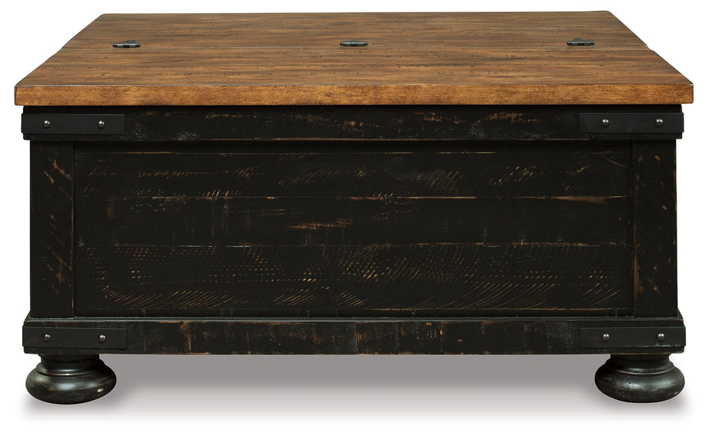 Valebeck Black/Brown Coffee Table and End Table