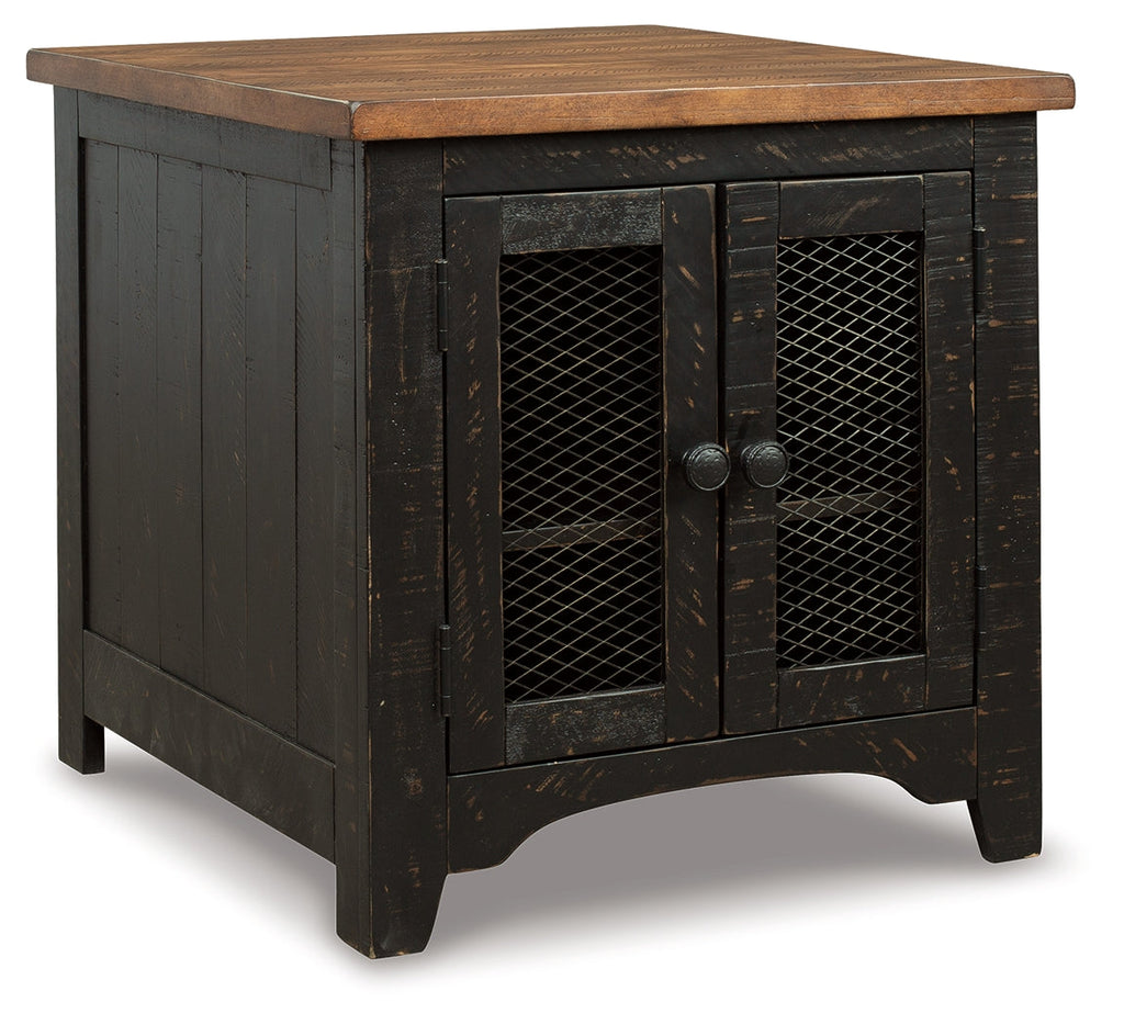 Valebeck Black/Brown Coffee Table and End Table