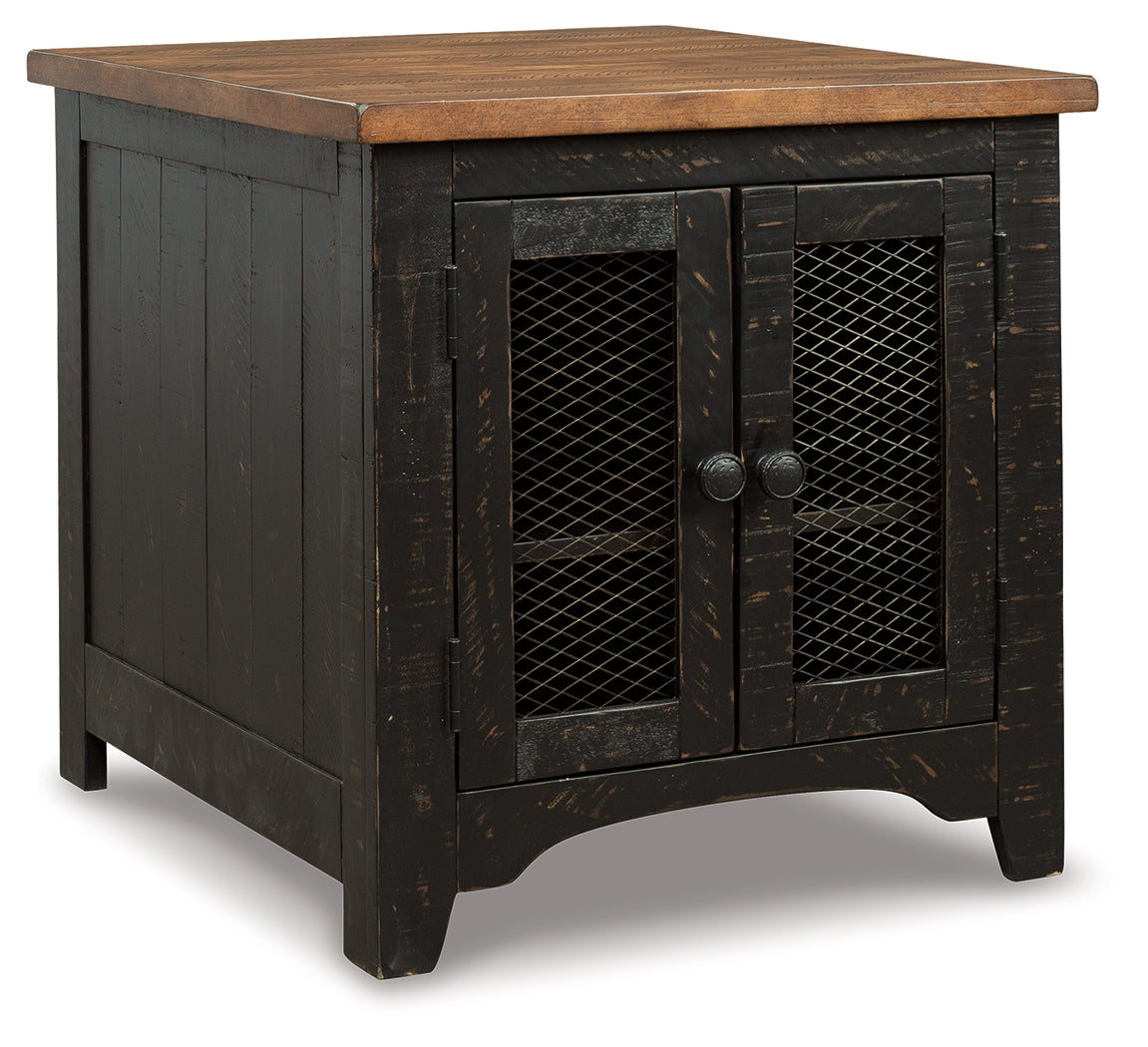 Valebeck Black/Brown Coffee Table and End Table