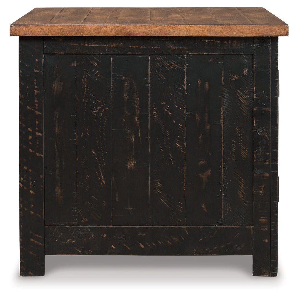 Valebeck Black/Brown Coffee Table and End Table