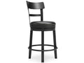 Valebeck Black Counter Height Bar Chair