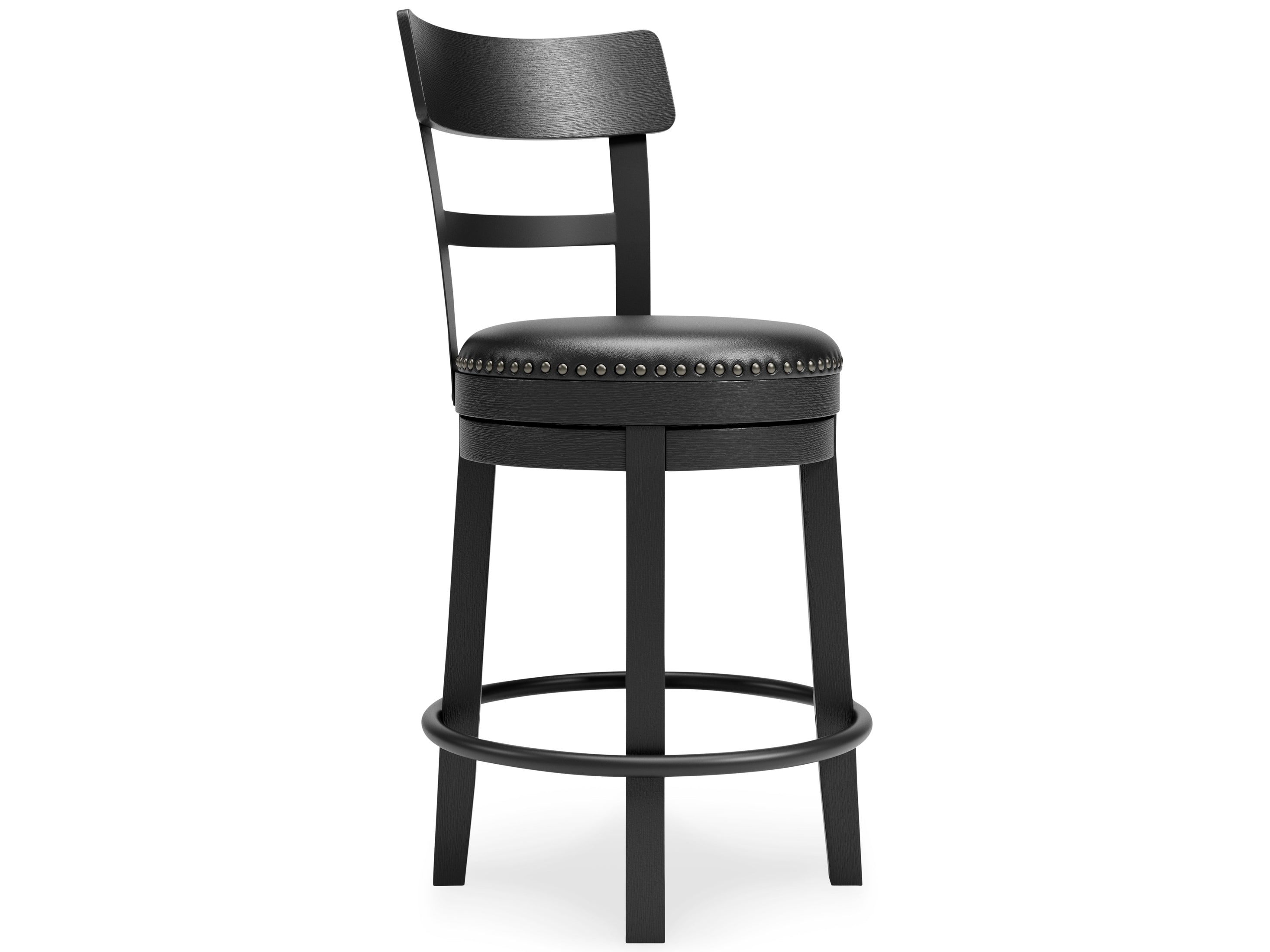 Valebeck Black Counter Height Bar Chair